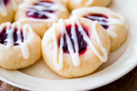 Raspberry Cookies